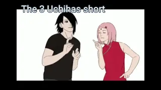 Sasuke dancing 😂|The 3 Uchihas short|Dance monkey