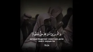 Чтец: Мухаммад Аль-Люхайдан | Сура:(70)(Ступени)"Аль-Ма'аридж".