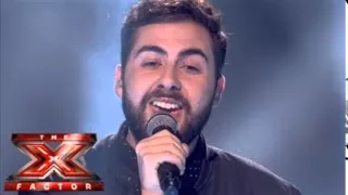 Andrea Faustini sings Mariah Carey's Hero - Live Week 8 - The X Factor UK 2014 ONLY SOUND