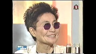 Yoko Ono en Argentina 1998 - entrevista en Duro de Acostar, Roberto Pettinato