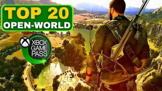 Top 20 Open World Games On Xbox Game Pass | 2024