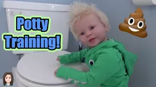 Potty Training Reborn Toddler Lane! | Kelli Maple