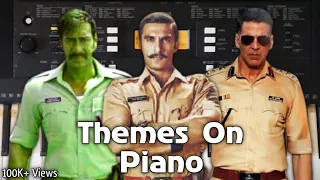 Sooryavanshi, Simmba And Singham theme song on Piano/Akshay Kumar/Ranveer Singh/Ajay Devgan/Dude Bro