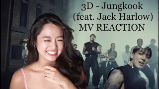 3D - Jungkook (feat. Jack Harlow) Music Video REACTION