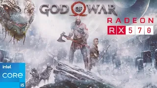 God of War  - i5 11400f with RX 570 4GB