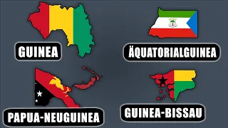 Warum heißen so viele Länder "Guinea"?