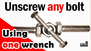 Unscrew any bolt using any wrench!  | tool hacks | tool tricks