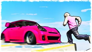 ЧЕЛОВЕК vs МАШИНА!!! СТЕНКА НА СТЕНКУ В GTA ONLINE!!!