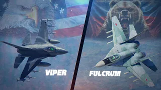 F-16 Viper Vs Mig-29 Fulcrum | Digital Combat Simulator | DCS |