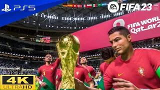 FIFA 23 | PORTUGAL VS FRANCE | WORLD CUP 2022 FINAL MATCH | PS5 [ 4K60FPS ]