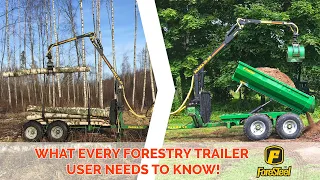 A product every Forestry trailer user needs to know about. Tipping Body for Forestry trailers.