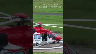 Rescue Helicopter Start Up At Cairns Airport #shorts