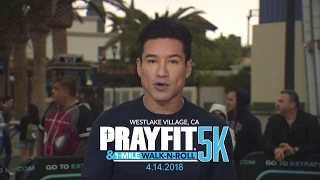 Mario Lopez and the PrayFit 5K