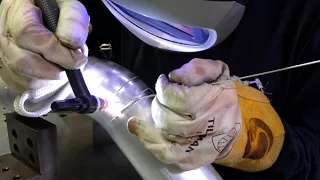 Tig Welding Aluminum Pie Cut Tubing