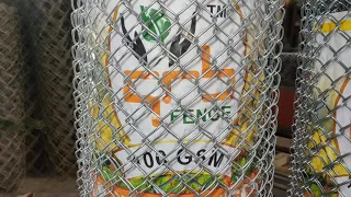 Automatic chainlink machine  1"Chainlink fence  2.5mm GI 100GSM(for ZOO Vandalur)