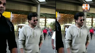 Actor Anil Kapoor spotted at Mumbai airport