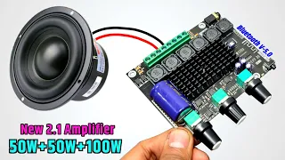New Class D 2.1 Amplifier Board | IOT 255 | 100W Subwoofer चलाओ | You Like Electronic