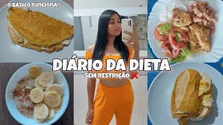 DIÁRIO DA DIETA 2.0 - ALIMENTAÇÃO FLEXÍVEL E SEM RESTRIÇÃO #emagrecimento #reeducaçãoalimentar