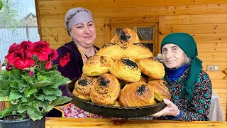 Shor Gogal - Delicious Pastries of Traditional Azerbaijani Cuisine! Crispy and Delicious!