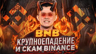 СРОЧНО ВЫВОДИ BNB С БИРЖИ БИНАНС | АНАЛИЗ BNB | BINANCE COIN ПРОГНОЗ | КРИПТОВАЛЮТА