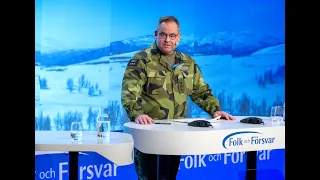 "Vi har byggt ett Bonsai-försvar" - Michael Claesson, chef försvarsstaben Försvarsmakten