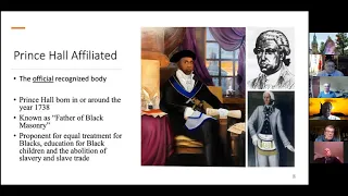 Dr Oscar Alleyne - Internet Lodge - Introduction to Prince Hall Freemasonry