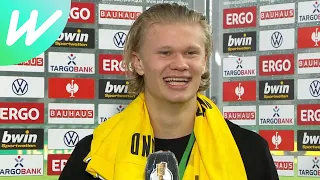 Haaland: "2nd half was s**t!" | RB Leipzig 1-4 Borussia Dortmund | Final | DFB-Pokal | 2020/21