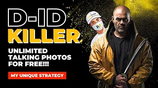 D-ID KILLER | UNLIMITED TALKING PHOTOS FOR FREE (MY UNIQUE STRATEGY)