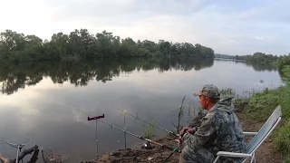 Рыбалка  Ловля фидером на реке