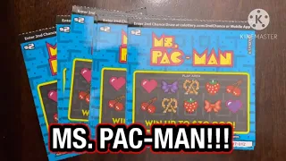 MS. PAC-MAN!!! CA Scratchers