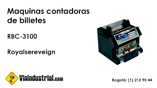 Maquinas contadoras de billetes RBC-3100