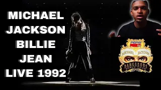 Michael Jackson Fan reacts Billie Jean live in Copenhagen 1992 | Reaction