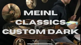 Meinl Cymbals Classics Custom Dark 18" China | Demonstration | Jacob Davis Drums