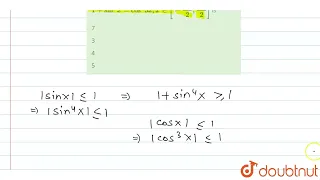 The number of solutions of the equation 1 +sin^(4) x = cos ^(2) 3x, x in [-(5pi)/(2),(5pi)/(2)] ...