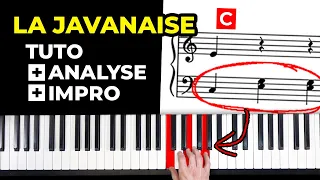 La Javanaise : tuto piano + analyse + impro