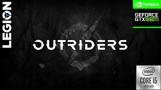 OUTRIDERS (all settings) | GTX1660Ti i5-10300H Lenovo Legion 5