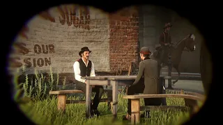 Arthur spots Dutch in Blackwater