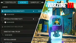 EASY TIPS to INSTANTLY IMPROVE your AIM on Warzone 3! (Warzone 3 Settings & Secret Tips)