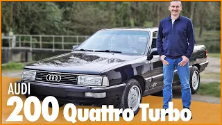 Audi 200 Quattro Turbo 🇩🇪 Il NE ROULE QU'EN AUDI (et il en possède 6 !)