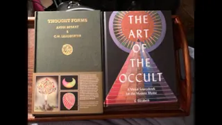 2 occult books - Thought Forms & Art of the Occult