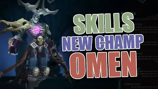 SKILLS NEW CHAMP OMEN + SHOWCASE - Paladins