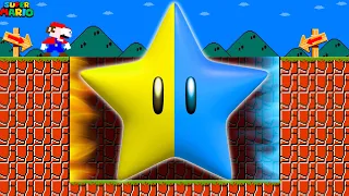 What If Mario tries to beat the Ultimate Mega FIRE and ICE Star in New Super Mario Bros. Wii???