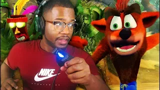 Dark Souls Platformer DLC... I mean Crash Bandicoot N SANE TRILOGY Gameplay