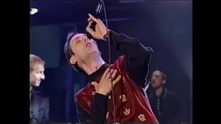 Peter Murphy The Scarlet Thing In You & I'll Fall With Your Knife on Jon Stewart Show (1995.05.24)