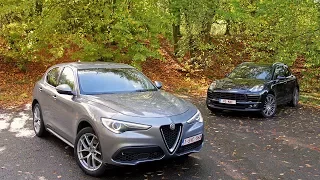 2018 Alfa Romeo Stelvio vs 2017 Porsche Macan S