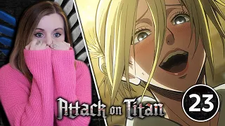 Female Titan Identity Revealed! - Attack On Titan Episode 23 Reaction