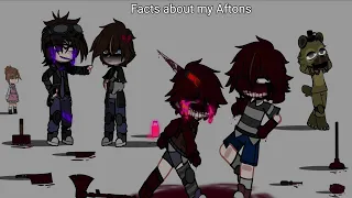 Facts about my Aftons | Gacha | Fnaf | (Kind Of Outdated)