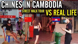 CHINATOWN IN CAMBODIA Vs PEOPLE Of Cambodia REAL Life | Ultimate Solo Walk | Uncensored Central [4K]