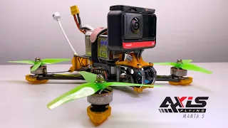 SEXY! - Axis Flying MANTA 5 Fpv Freestyle Quad - Review & Flights 🏆
