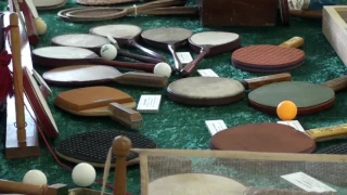 Mobiles TT Museum Guenther Angenendt Holland England  Stoni Fotos Vintage Paddles stolni tenis Table